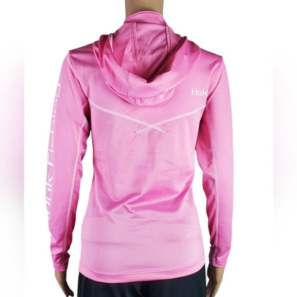 Huk Women's Pink Long Sleeve Top - Picture 2 of 7